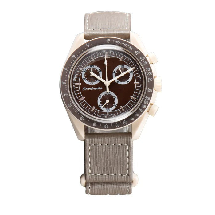 Lunar Bronze Panda Chronograph 42 – Mocha Explorer