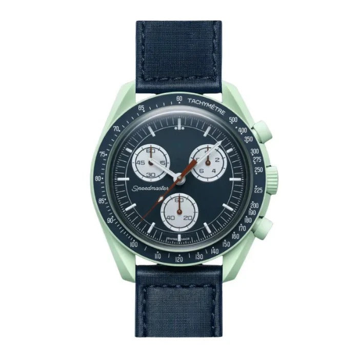 Aether Emerald Moonphase 42 – Ocean Blue Dial