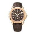 Aquanox Traveller Bronze GMT 42 – Chocolate Grid Dial