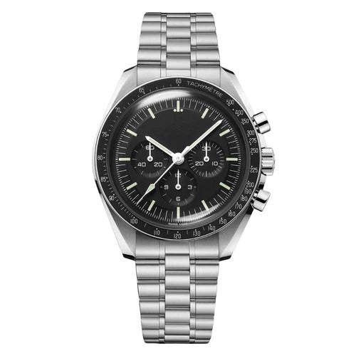 Shadow Velocity Chronograph 42 – Black Steel Racing