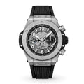 Titan Obsidian Skeleton Chronograph 44 – Brushed Steel Phantom