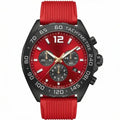 Velocity Crimson Racing Chronograph 42 – Red Rubber