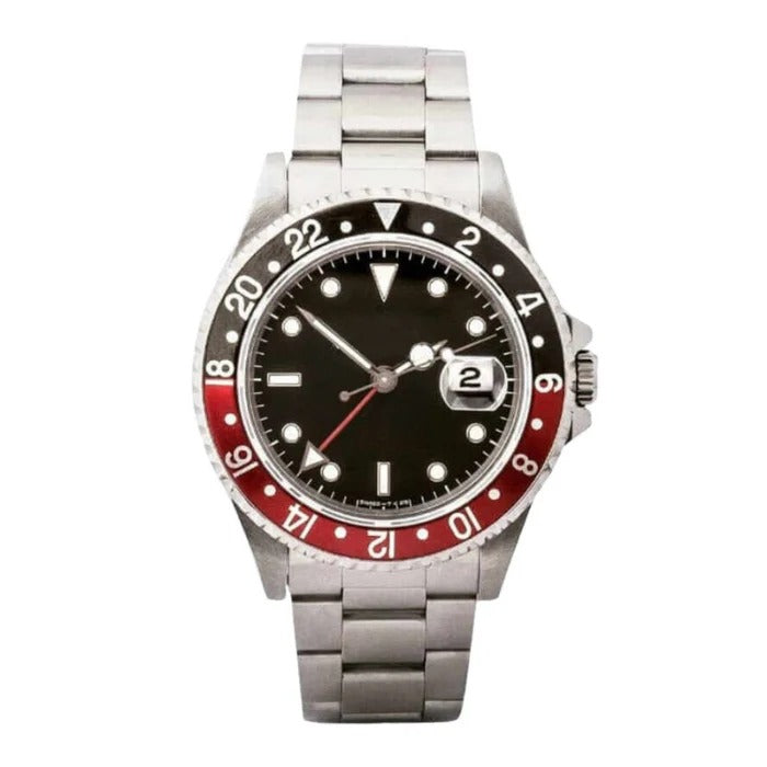 Velocity Crimson Explorer GMT 40 – Coke Bezel Steel