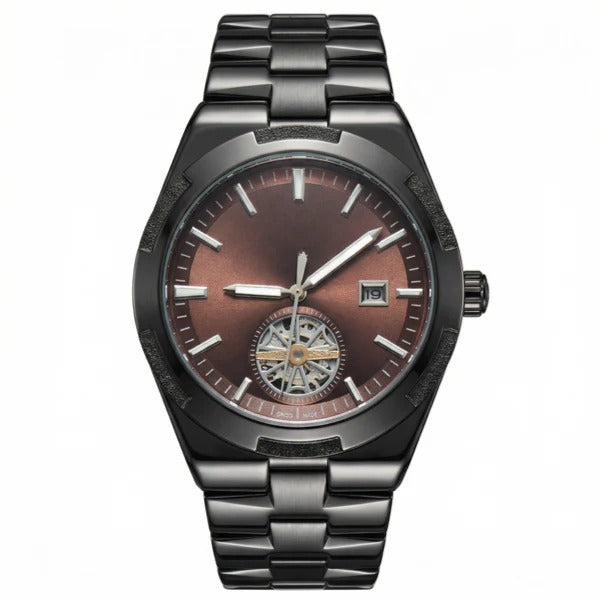 Obsidian Bronze Tourbillon 41 – Smoked Brown Dial