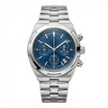 Valther Ocean Steel Chronograph 42 – Blue Sunburst
