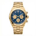 Imperium Ocean Gold Chronograph 42 – Blue Sunburst