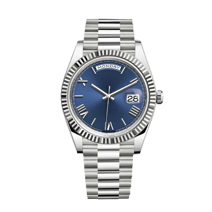 Imperium Champagne Heritage 40 – Gold Fluted Bezel