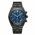 Obsidian Ocean Carbon Chronograph 44 – Blue Skeleton