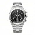 Valther Midnight Steel Chronograph 42 – Black Dial