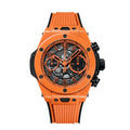Inferno Lava Skeleton Chronograph 44 – Orange Ceramic