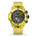 Titan Solar Skeleton 44 – Yellow Sapphire Gold