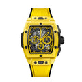 Titan Solar Skeleton 44 – Yellow Sapphire Carbon