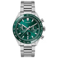 Chronara Prism Silver Chronograph 40 – Rainbow Bezel