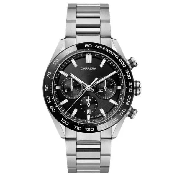 Chronara Rainbow Rose Chronograph 40 – Gem Bezel