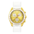 Solar Horizon Chronograph 42 – Gold White Dial
