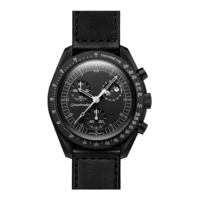 Obsidian Phantom Chronograph 42 – Stealth Black