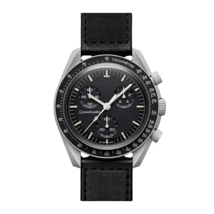 Shadow Eclipse Chronograph 42 – Black Moonphase