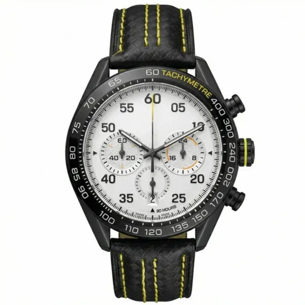Velocity Arctic Racing Chronograph 42 – Yellow Accent