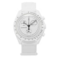 Arctic Lunar Chronograph 42 – Frost White Ceramic