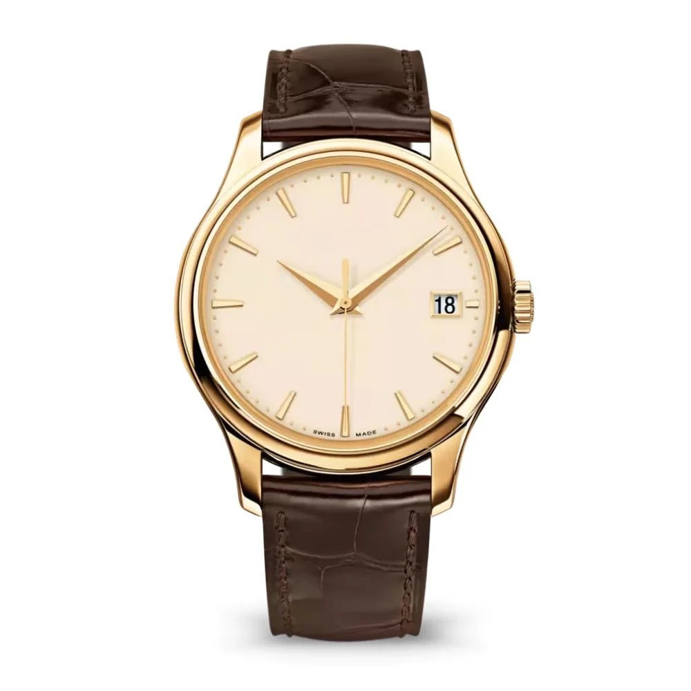 Patrimony Heritage Gold 40 – Ivory Leather Edition